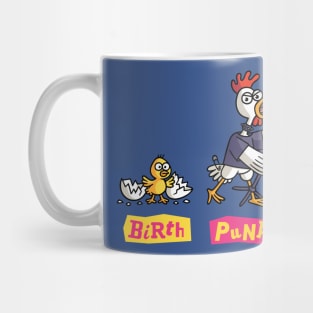 Birth, Punk, Death Mug